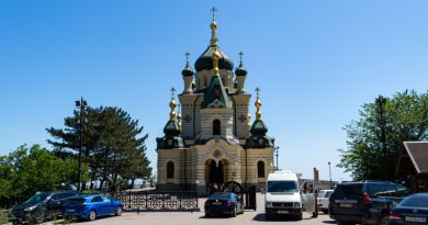 Визуальное знакомство с локацией: Форосская церковь