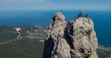 Локация во время экскурсии: Зубцы Ай-Петри